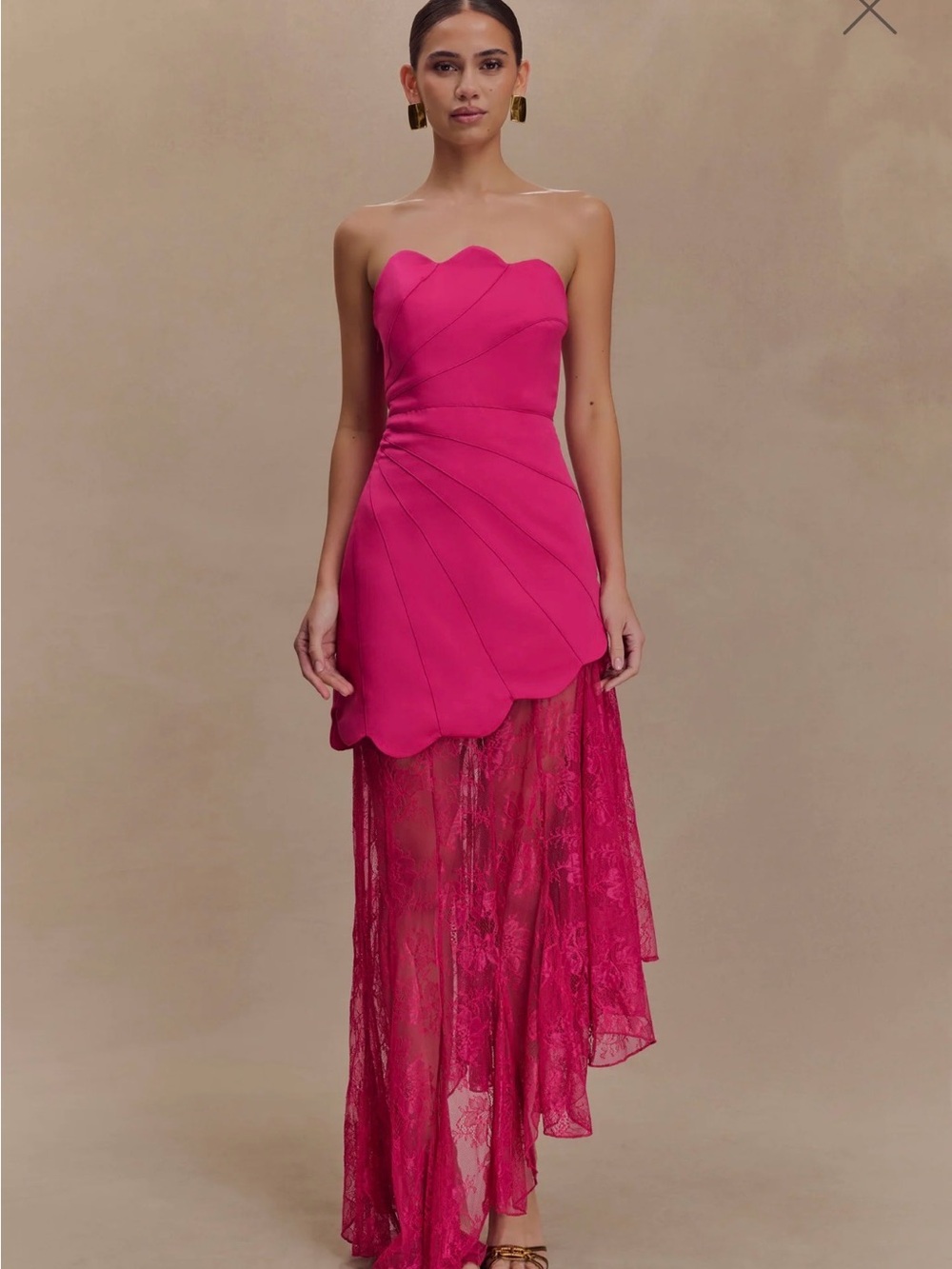 Meshki Revolve Strapless Aleena Dress